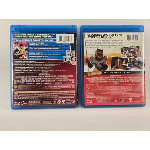 The Hangover 2 Movie Blu-Ray Bundle | The Hangover | Hangover Part II - Picture 2 of 2